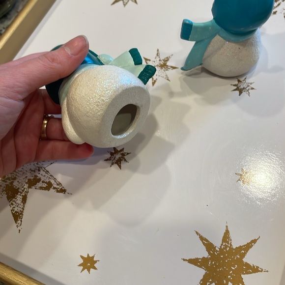 v i n t a g e :: 
 Mr. and Mrs. snowman - Picture 4 of 4